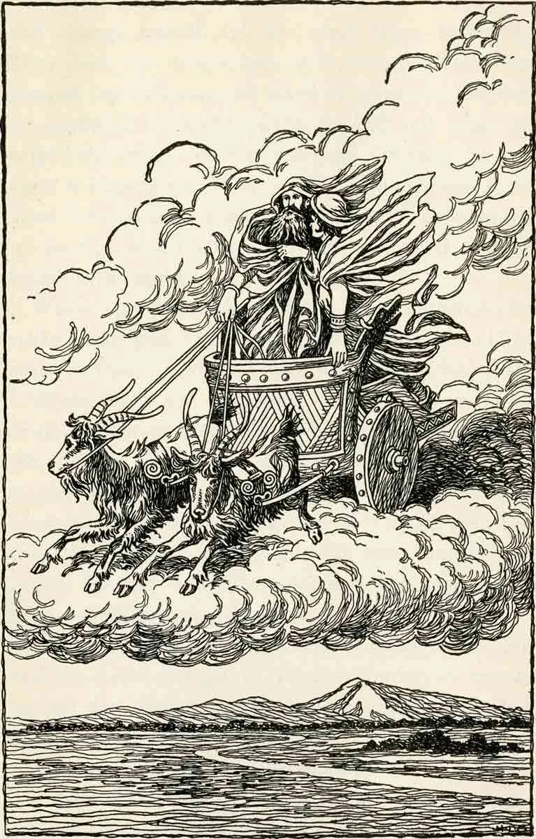 诸神黄昏：雷神与巨人王乌特加德洛基