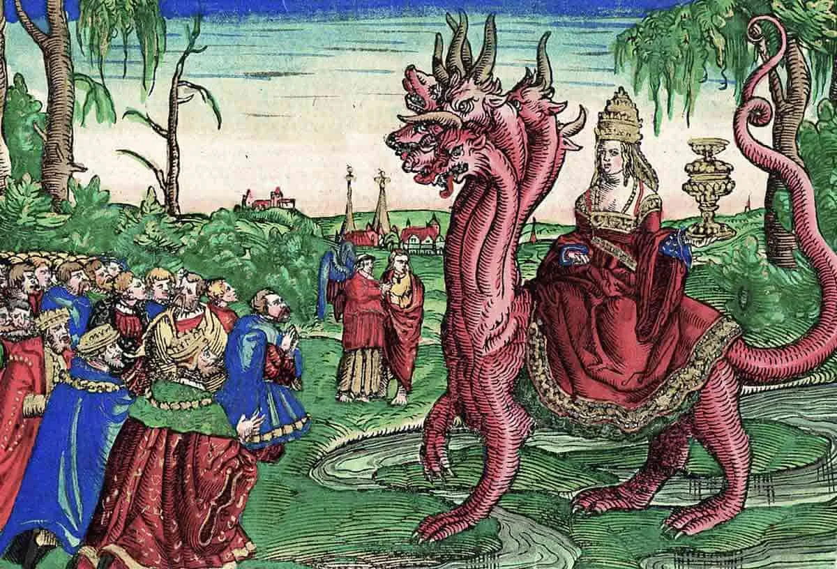 启示录两兽象征何物？