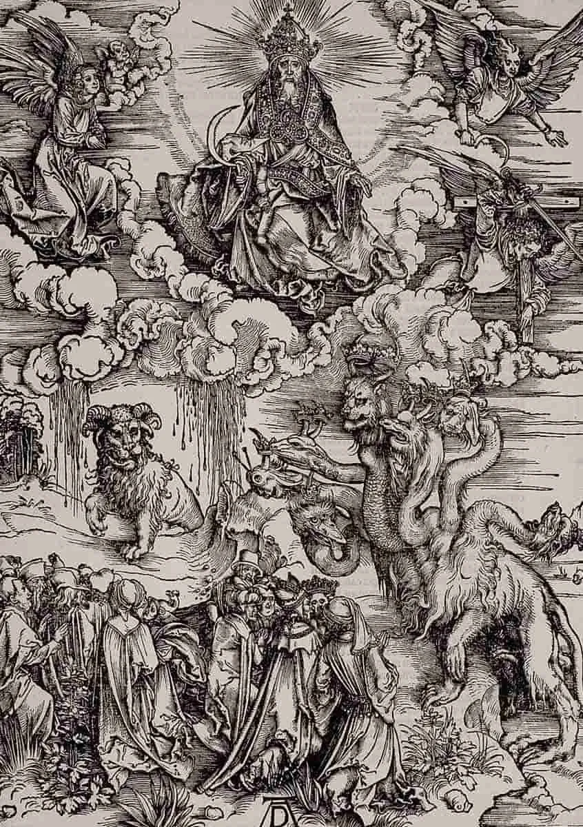 启示录两兽象征何物？