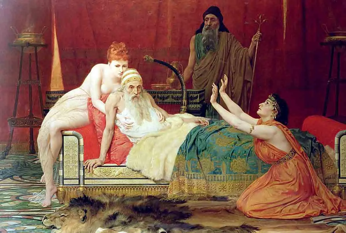 圣经中的索罗门王后宫