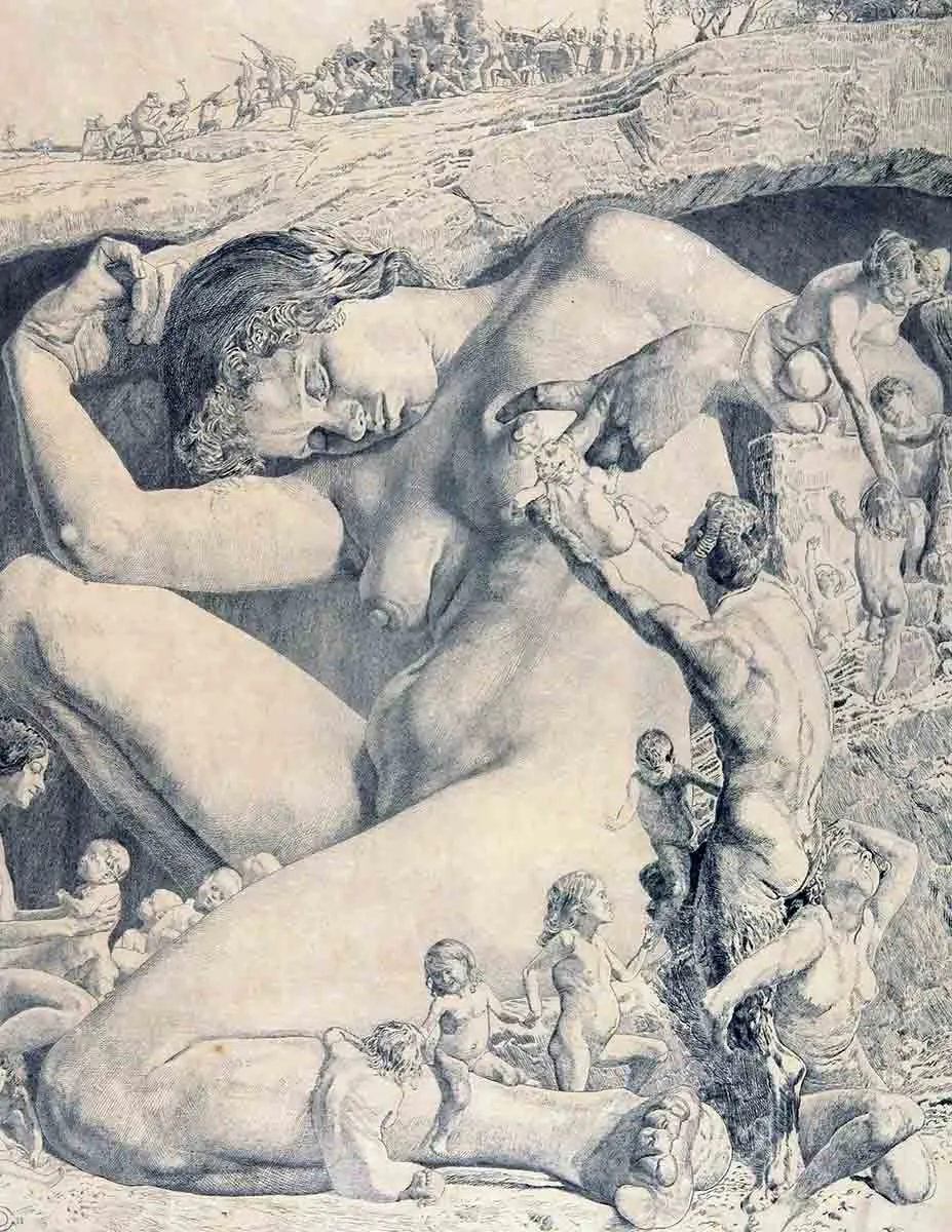 希腊远古众神：奥林匹斯神系之前