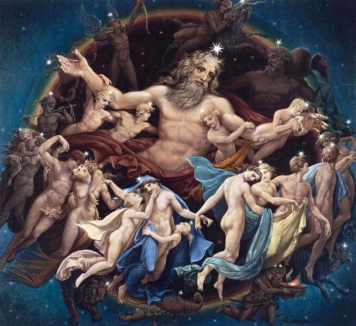 希腊远古众神：奥林匹斯神系之前