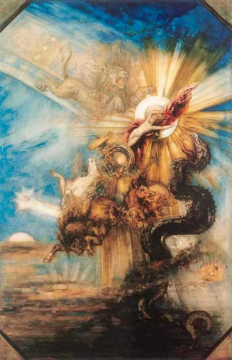 莫罗神秘画作:象征主义先声