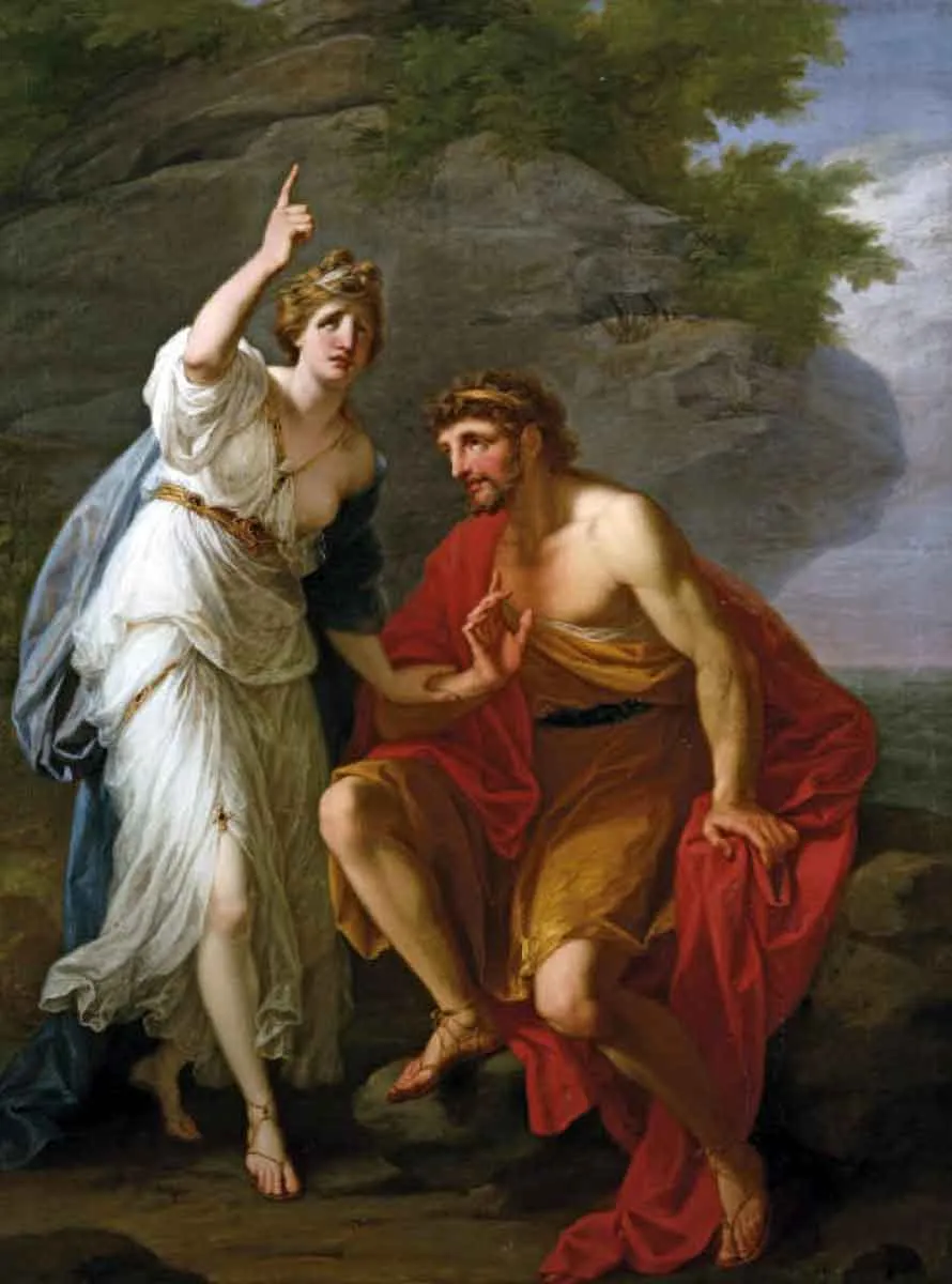 卡吕普索：囚禁奥德修斯的女神