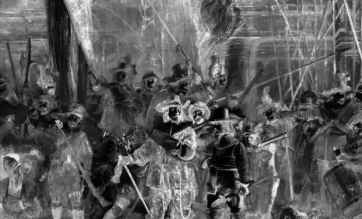 夜巡：伦勃朗画作背后的奇异符号与故事