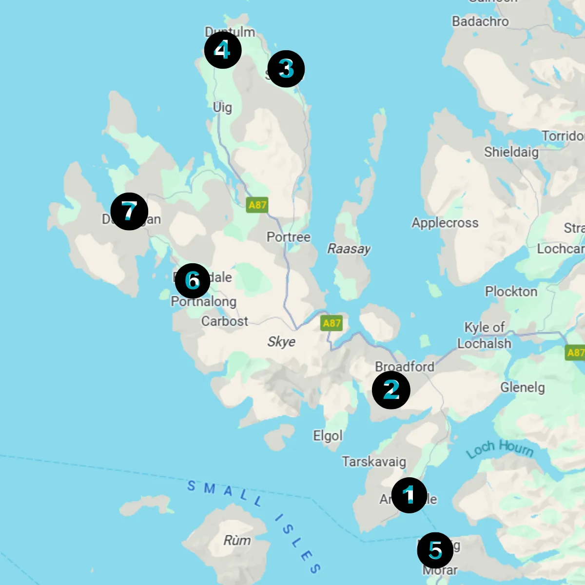 苏格兰天空岛七大历史遗迹