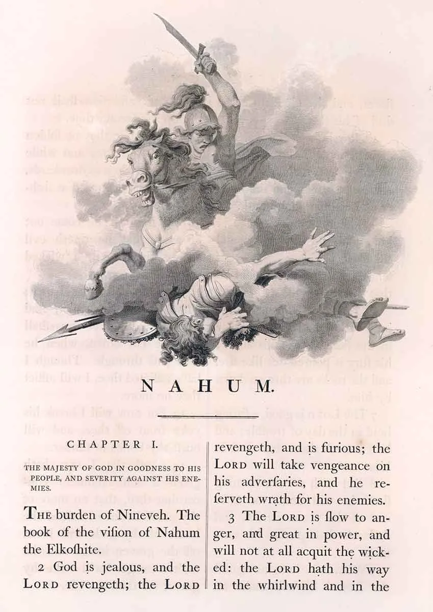 那鸿书预言尼尼微的毁灭