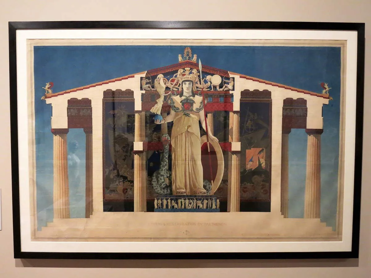 雅典娜帕特农神像全知道