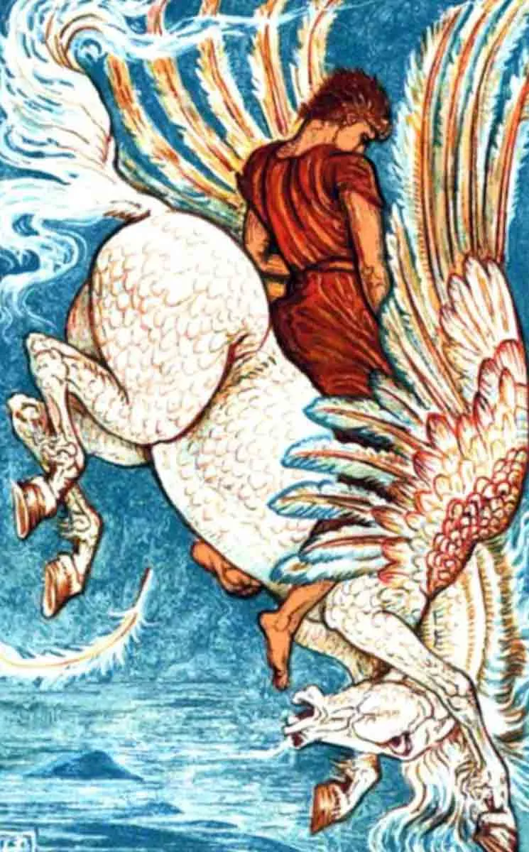 希腊神话三头火龙喀迈拉