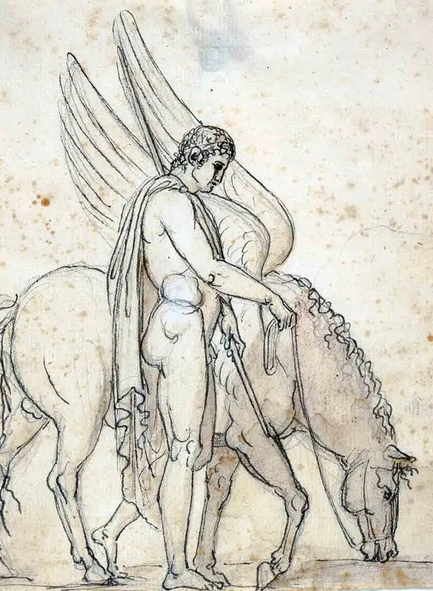 希腊神话三头火龙喀迈拉