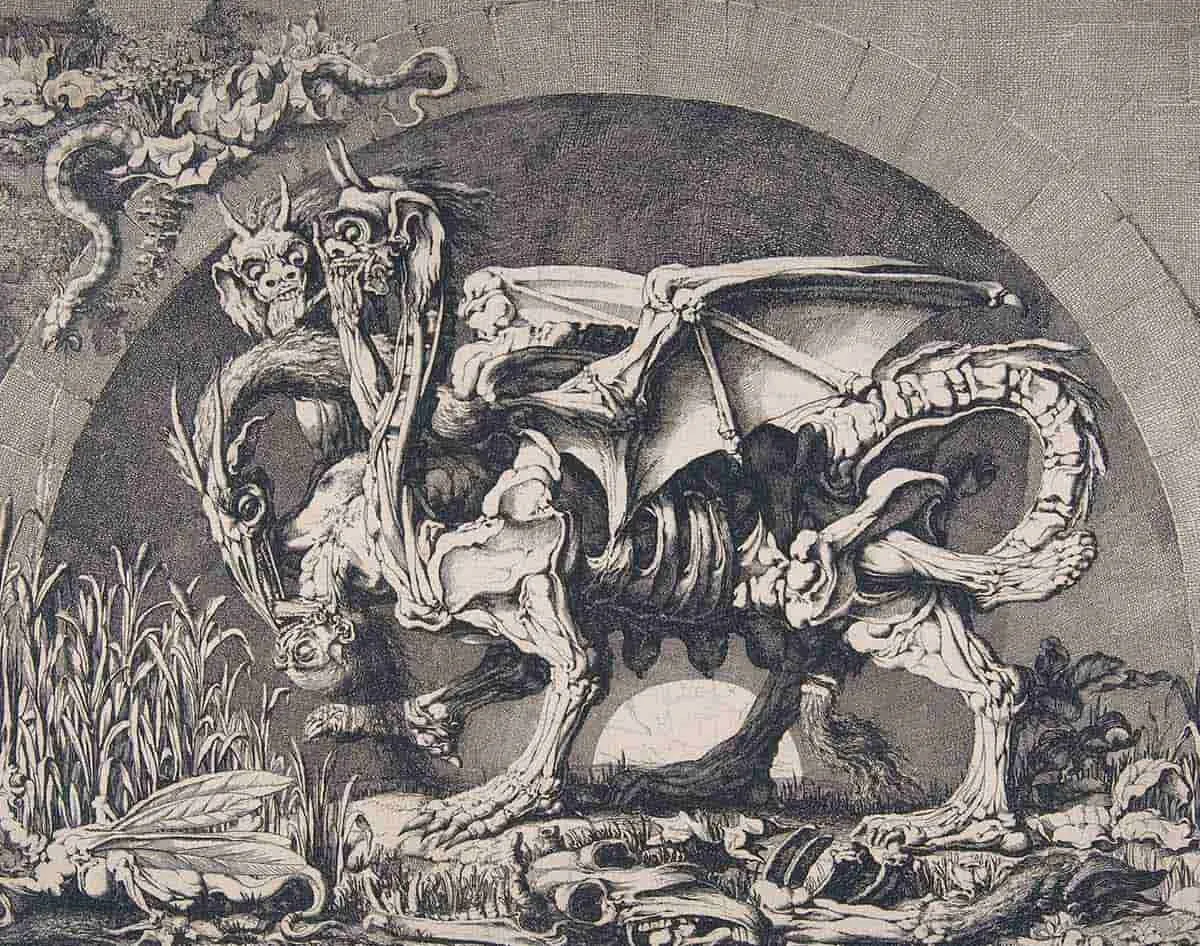 希腊神话三头火龙喀迈拉