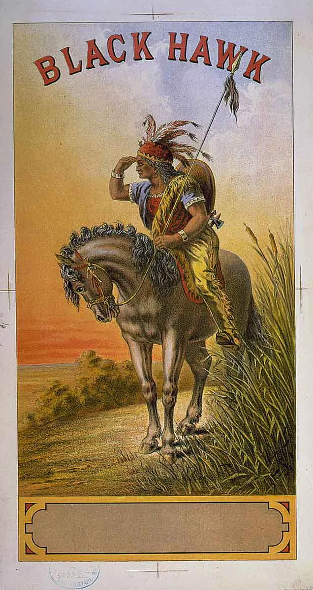 黑鹰战争与印第安人