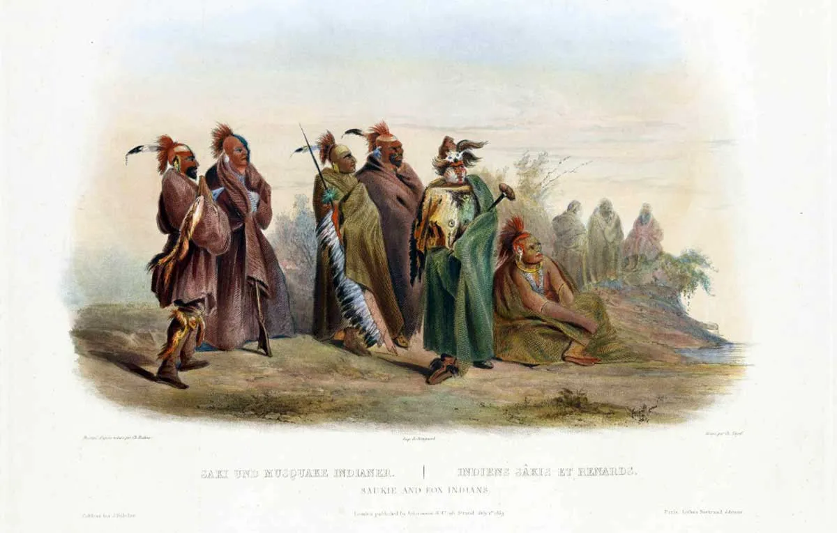 黑鹰战争与印第安人