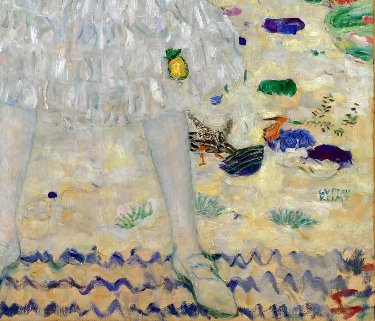 克里姆特迷人女性肖像五幅