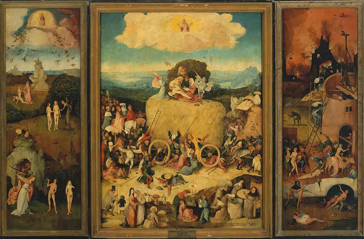 博世早期绘画影响:师承与灵感