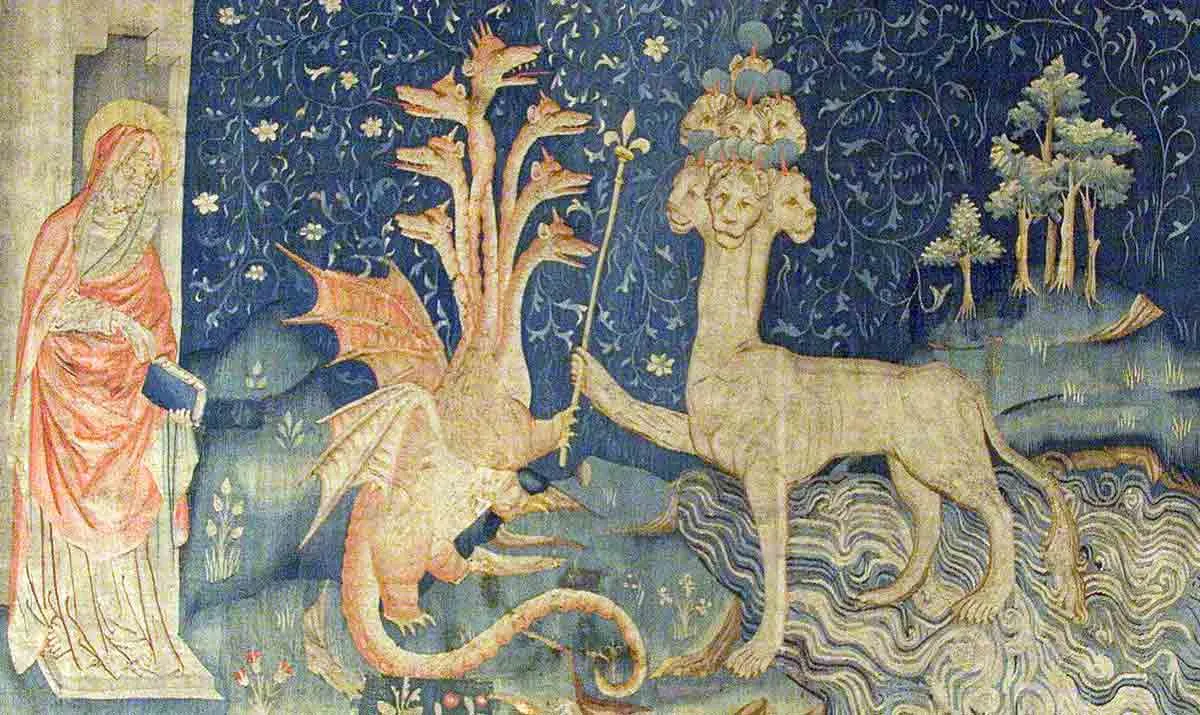 圣经中的神话生物：蛇怪与独角兽
(Shèngjīng zhōng de shénhuà shēngwù: shéguài yǔ dújiǎoshòu)