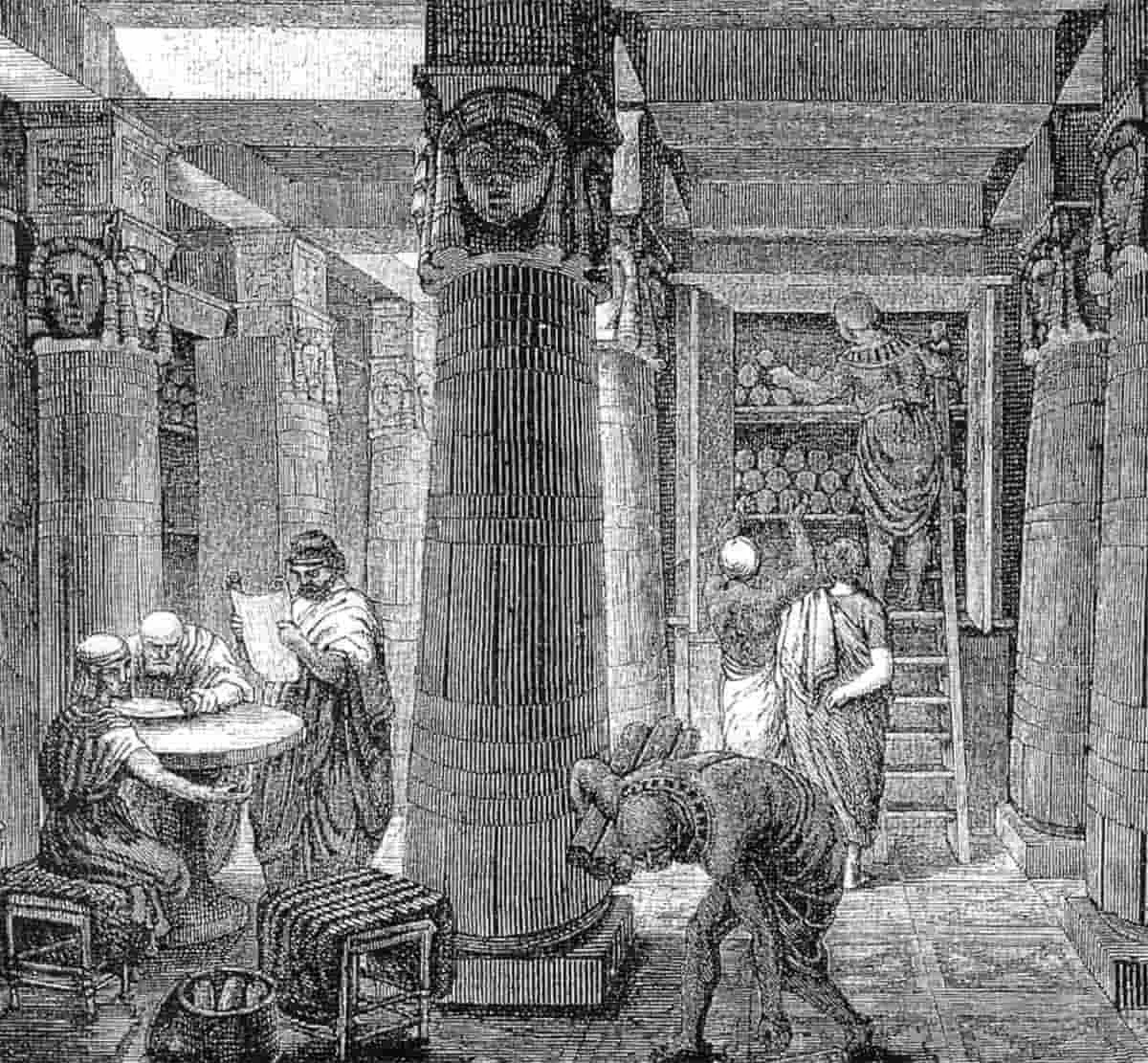 图片：亚历山大图书馆