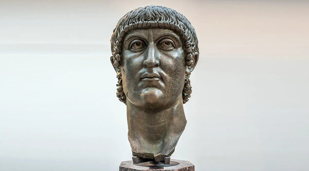 图片：君士坦丁大帝半身像