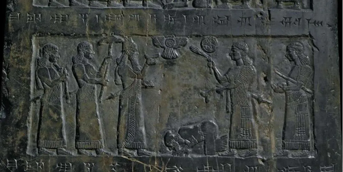 图片3：沙尔马那塞尔三世黑方尖碑