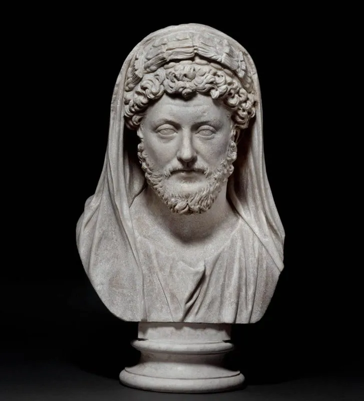 图片4：马可·奥勒留半身像