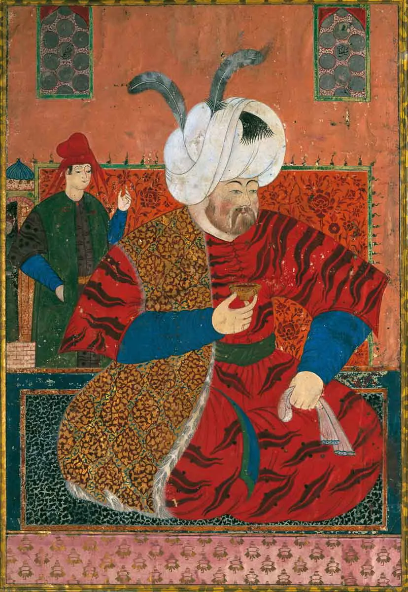 图片 4:手持酒杯的塞利姆二世