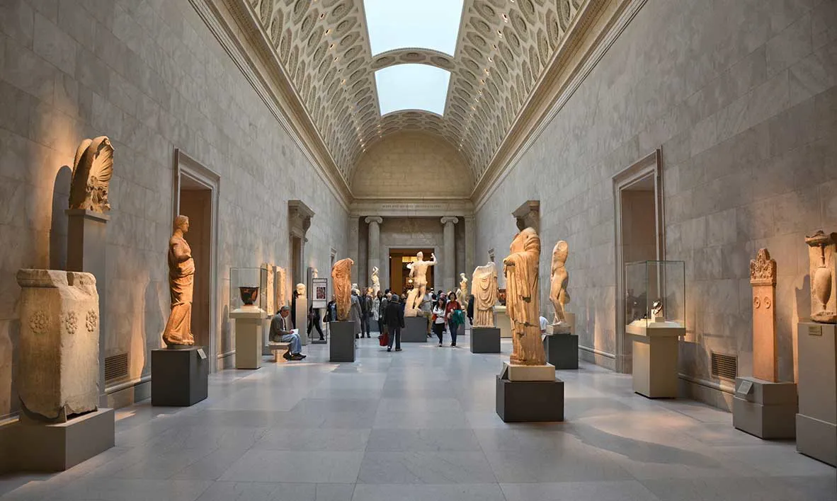 图片6:纽约大都会艺术博物馆内部景观