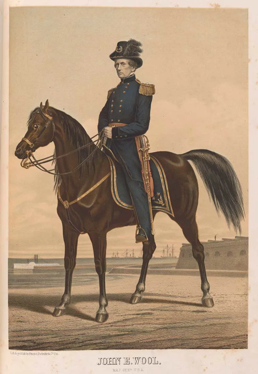 图片3:骑马的约翰·伍尔