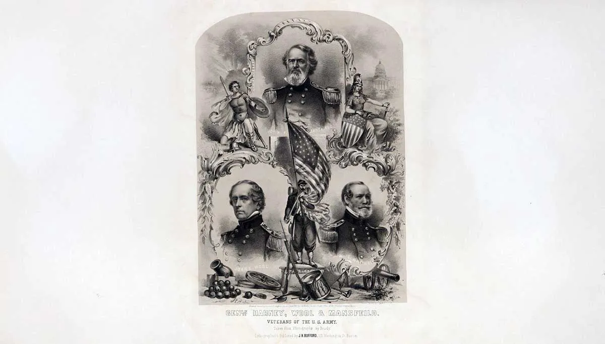 图片5:美墨战争中的将军们