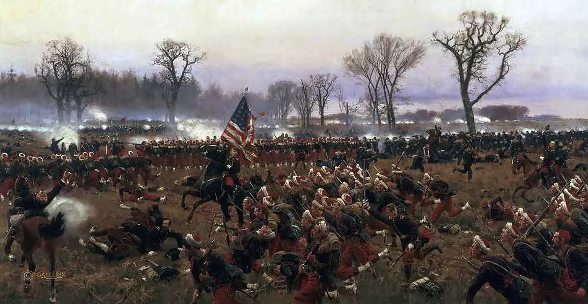 图4:弗雷德里克斯堡战役