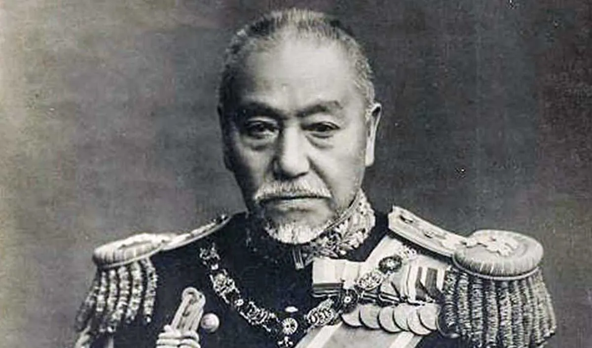 日本海军大将东乡平八郎肖像
