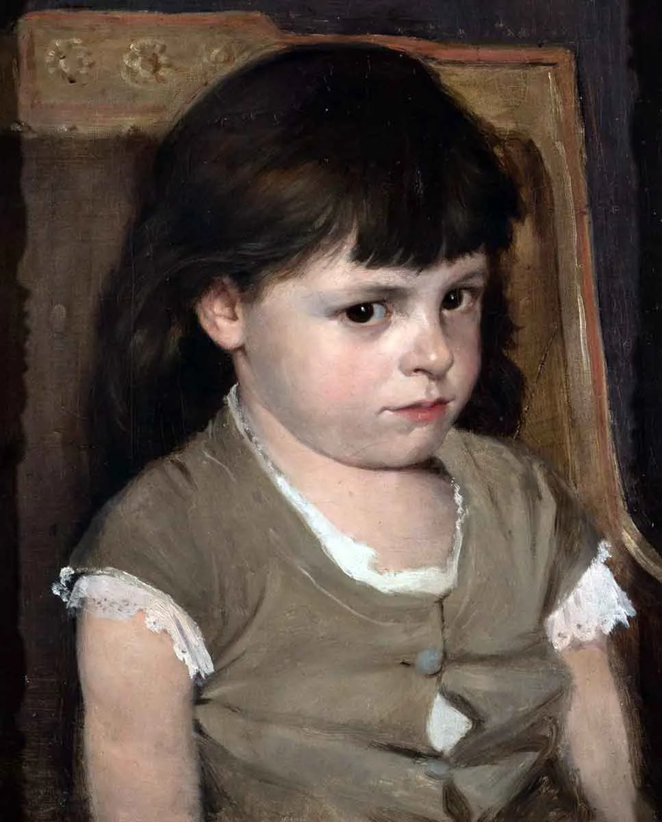 图2:愠怒的少女 乌罗什·普雷迪奇