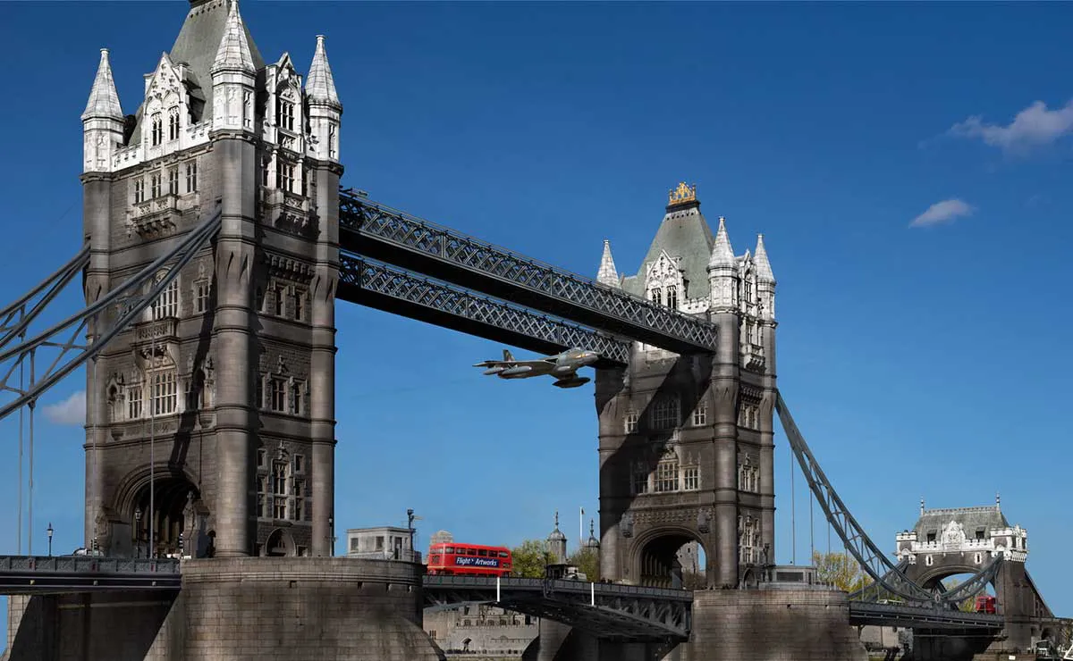 图3：伦敦塔桥
